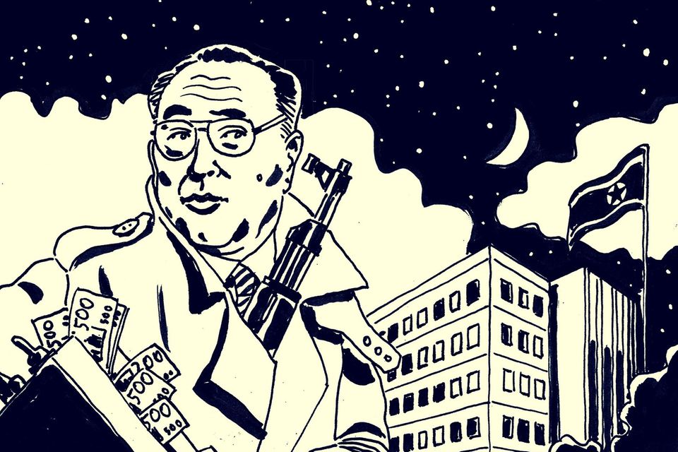 Pak Hyon-bo an der Glinkastraße: immer aktiv für die Diktatur