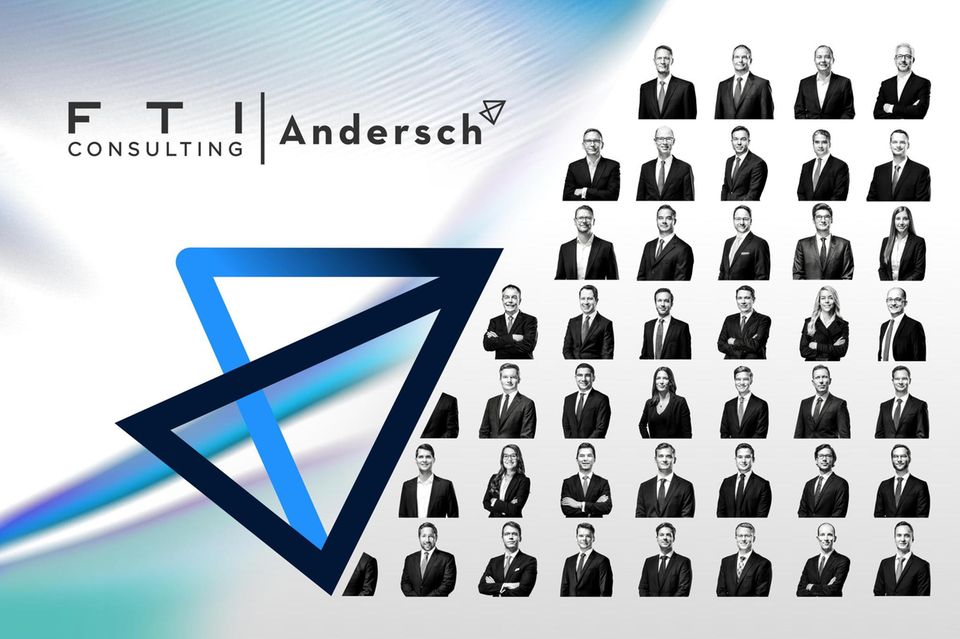 Restrukturierung FTI-Andersch  Der Restrukturierungsexperte ist Teil der internationalen FTI-Consulting-Gruppe. Die Berater helfen unter anderem, Refinanzierungen vorzubereiten, Strategie- oder Ertragskrisen zu lösen.