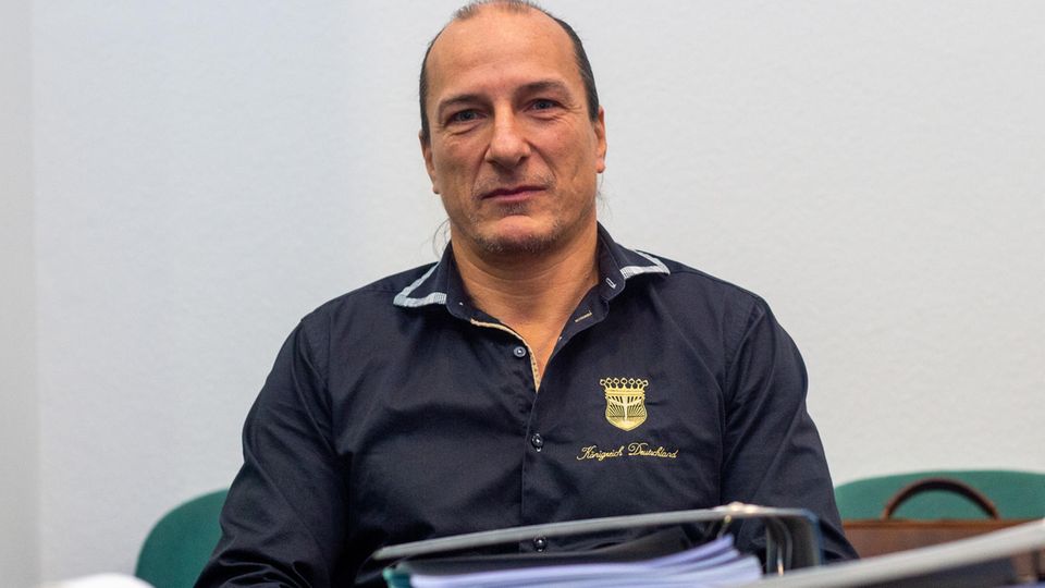 Peter Fitzek 2019 im Gerichtssaal