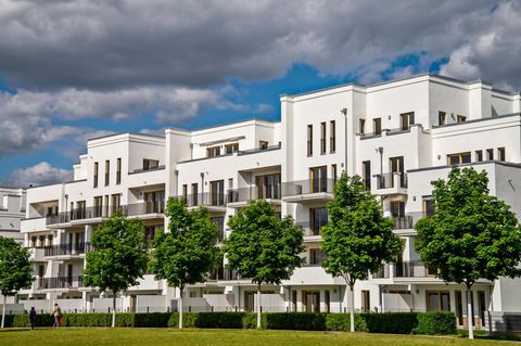 Mehrfamilienhäuser im Europaviertel von Frankfurt