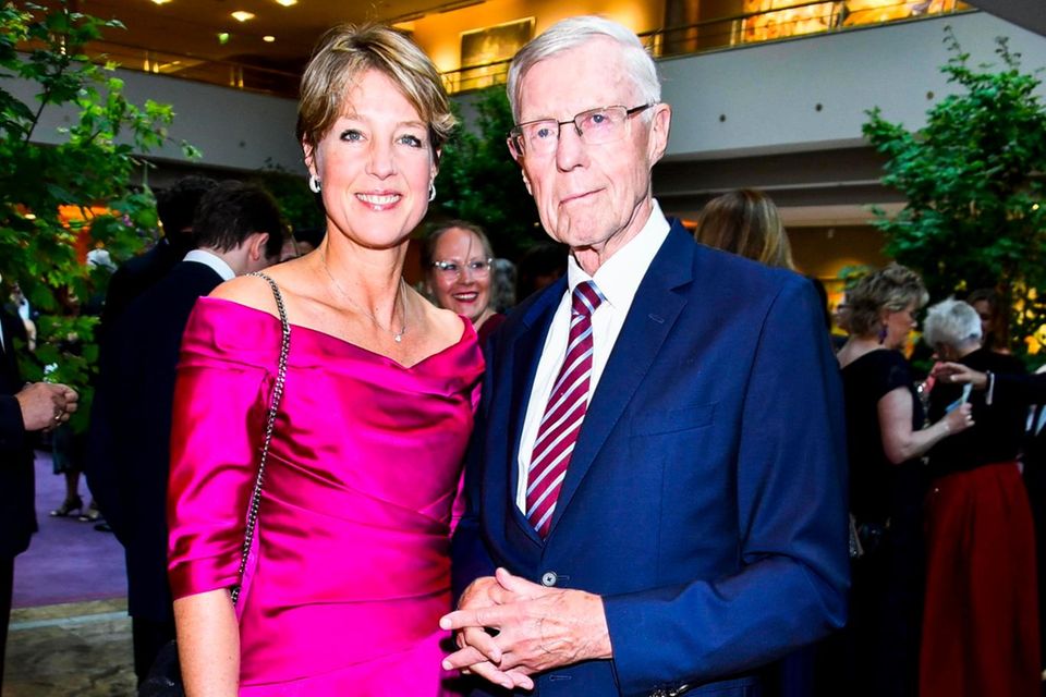 Eugen Block, Gründer der Steakhouse-Kette Block House, und seine Tochter Christina