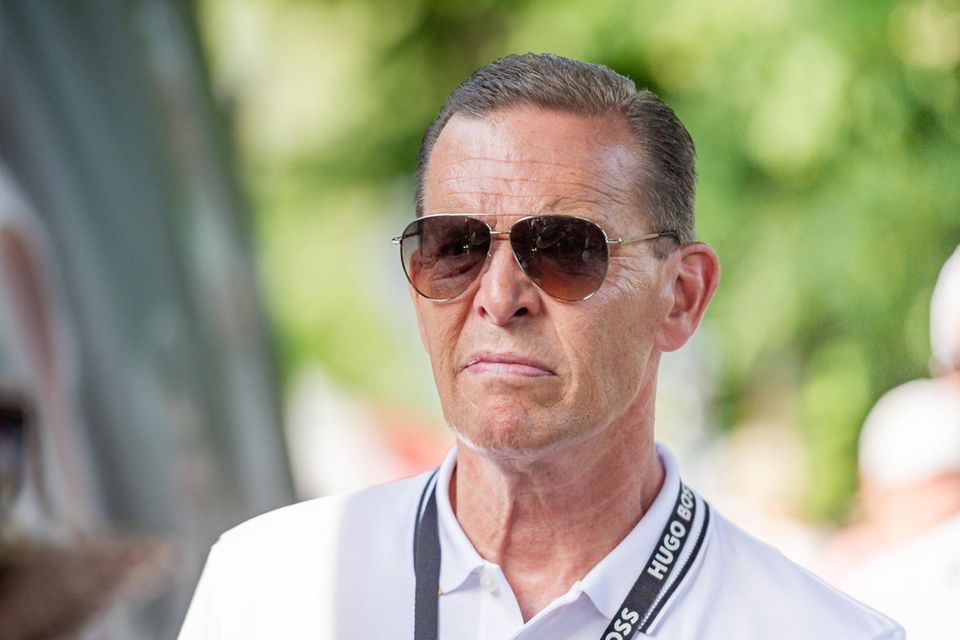 Daniel Grieder, der Boss von Boss, mit einer Sonnenbrille