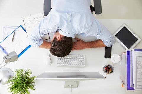 Viele Arbeitnehmer fühlen sich ausgelaugt