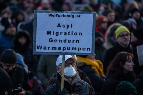 Auch in Berlin gab es am vergangenen Wochenende Massendemonstrationen gegen einen Rechtsruck
