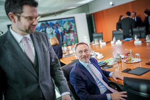 Justizminister Marco Buschmann und Justizminister Christian Lindner