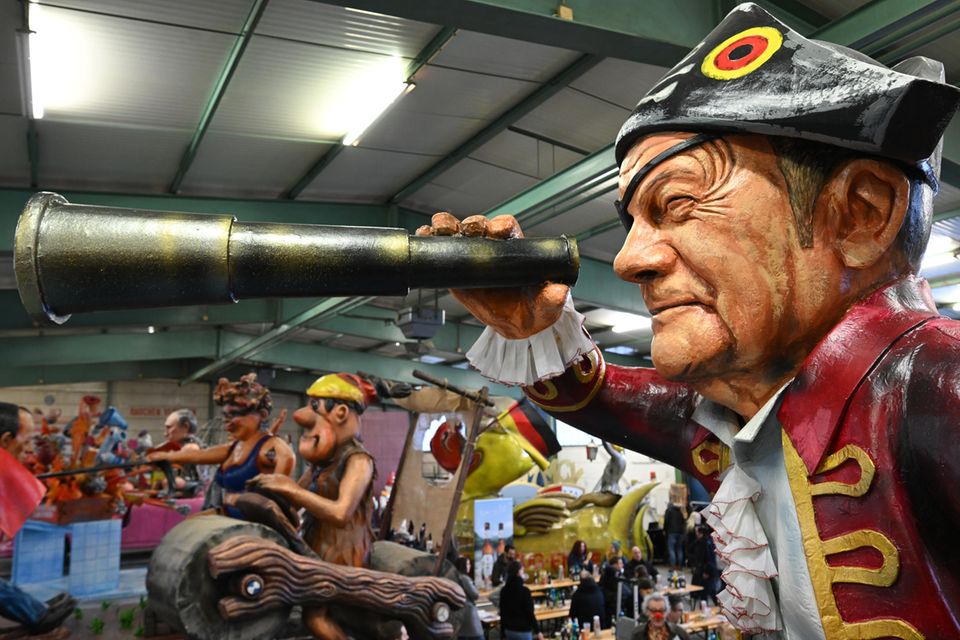 Rosenmontagsumzugswagen