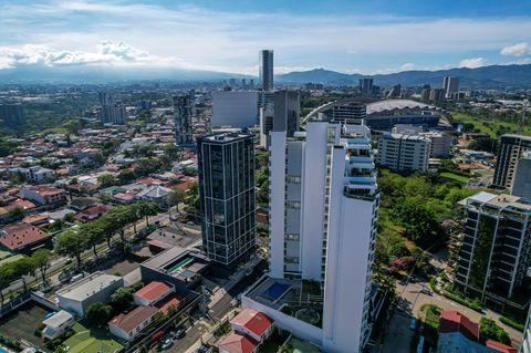 Hochhäuser in San José, der Hauptstadt von Costa Rica