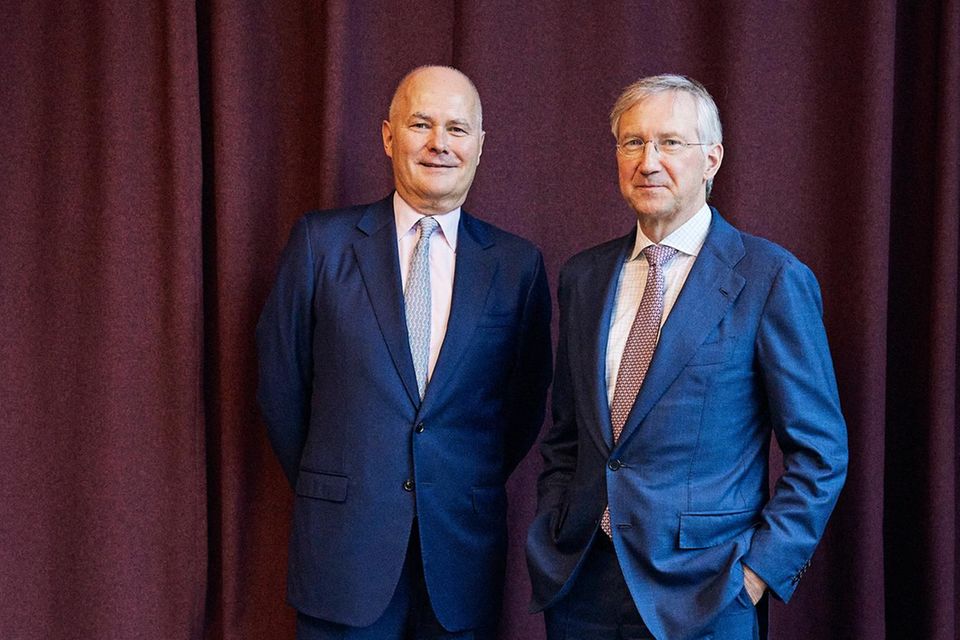 Die FvS-Gründer Kurt von Storch (l.) und Bert Flossbach
