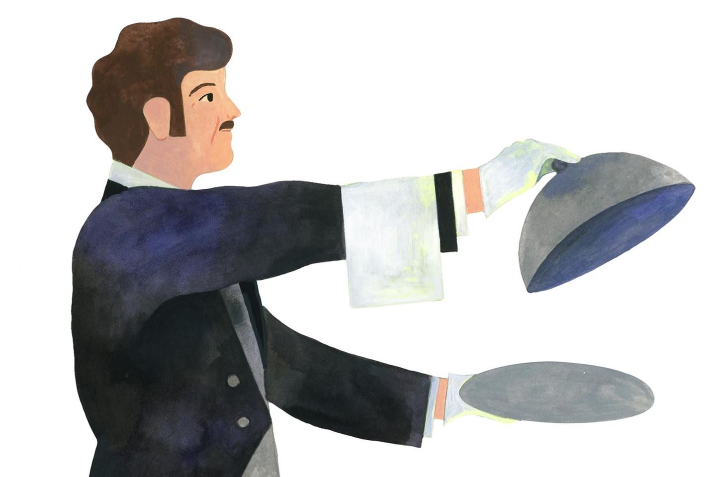 The same procedure as every day: Ein Butler macht das Leben deutlich leichter