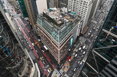 Straßenecke 42nd Street und Broadway in New York