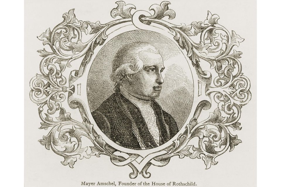 Ein Portrait von Meyer Amschel Rothschild aus dem Jahr 1790