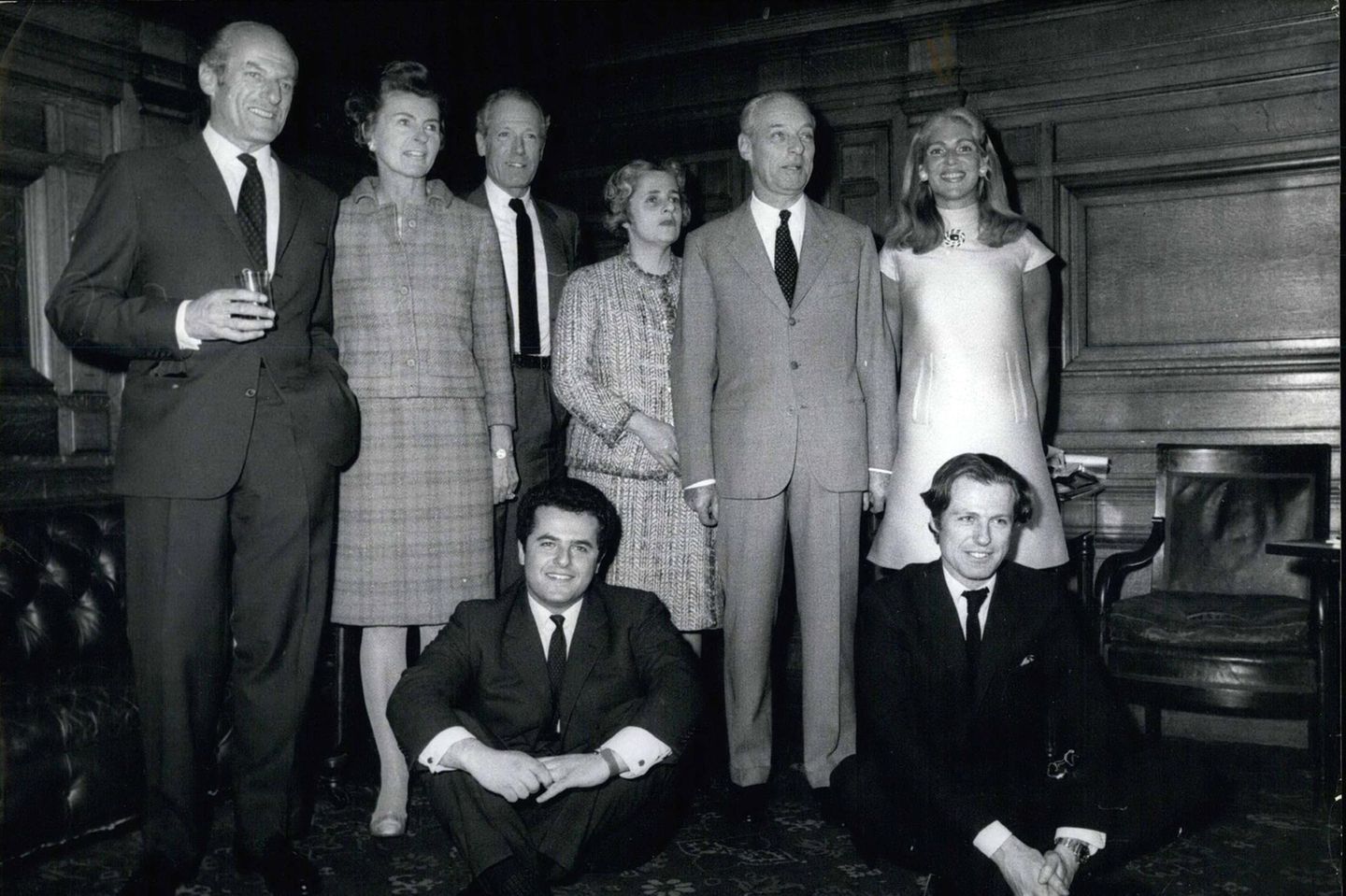 Ein Teil der Familie Rothschild 1967