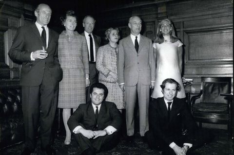 Ein Teil der Familie Rothschild 1967