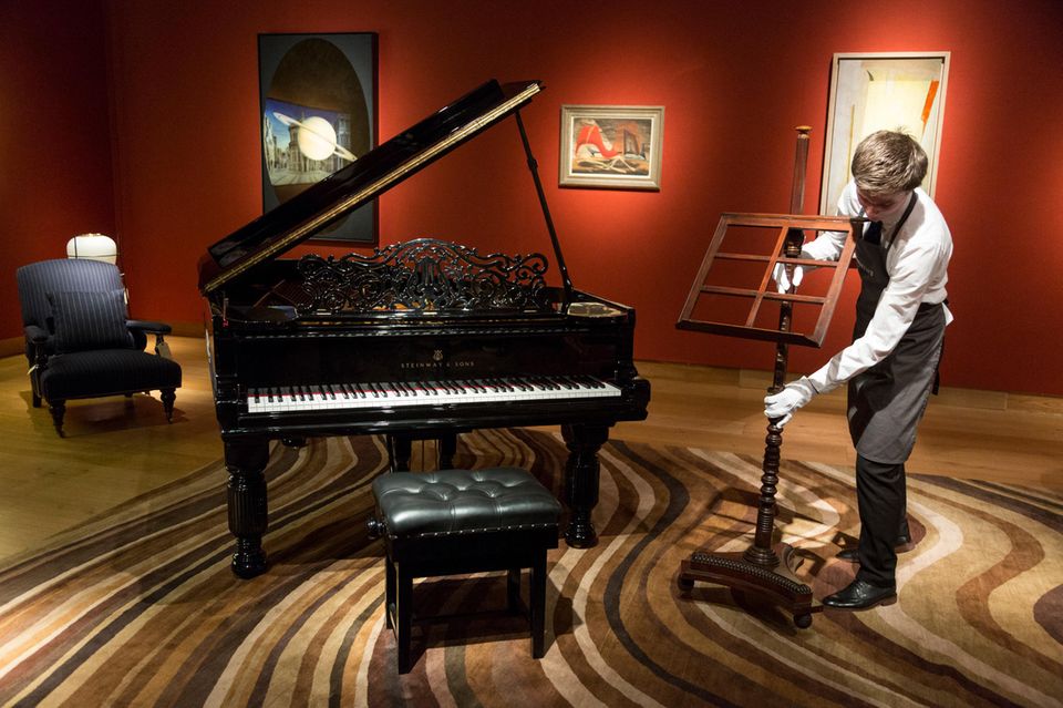 Der Steinway-Flügel von Sänger Sting