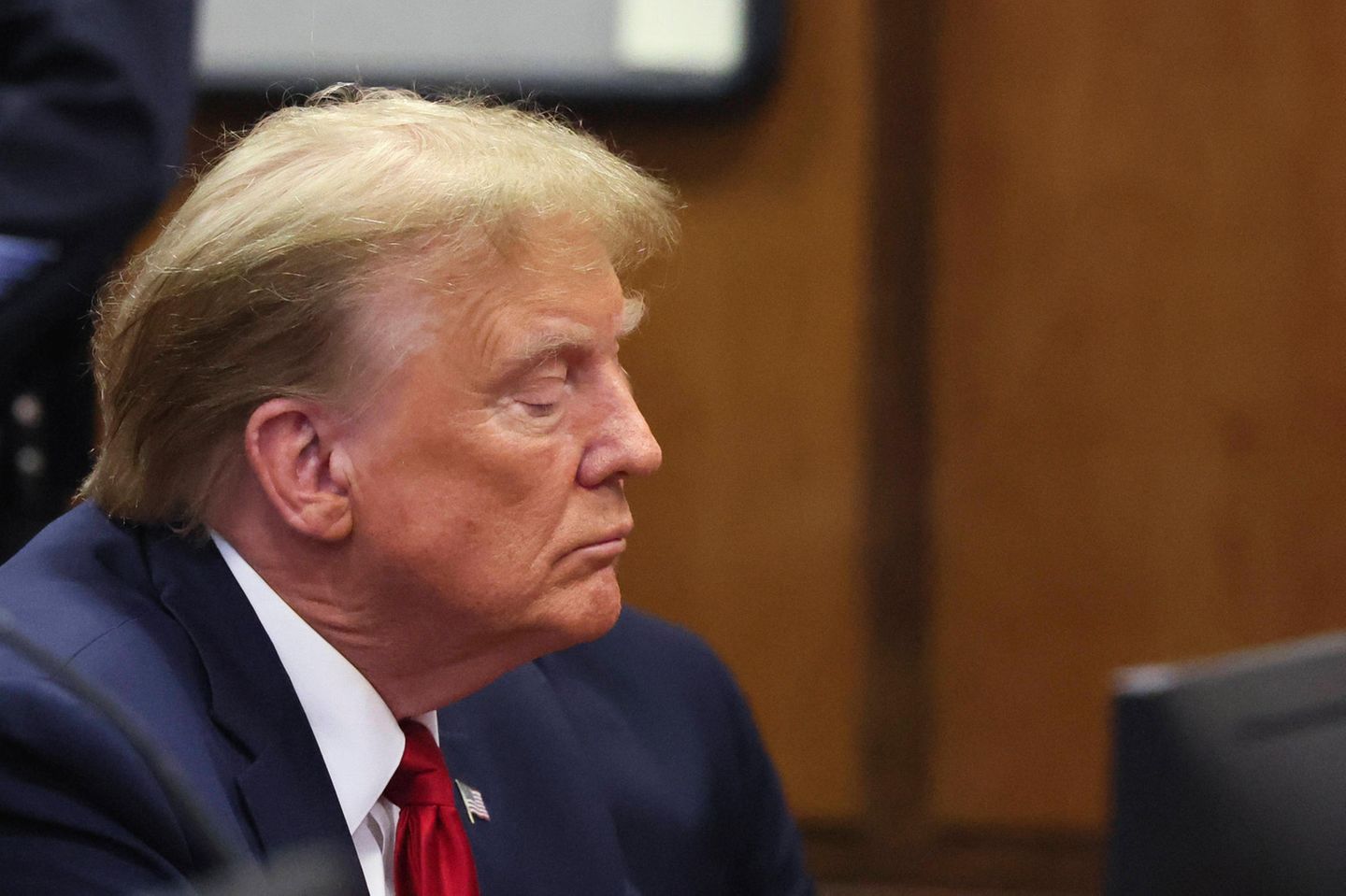 Donald Trump: Der frühere US-Präsident war vor wenigen Tagen von einem Gericht in New York dazu verdonnert worden, eine Strafe inklusive Zinsen von knapp 454 Millionen Dollar zu zahlen