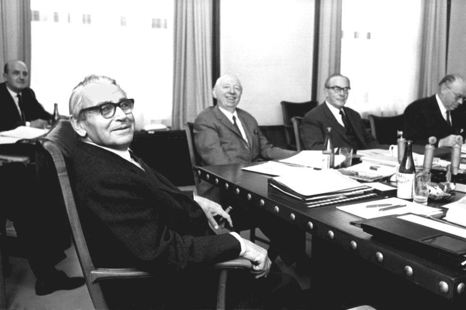 Bundesbank-Sitzung 1969