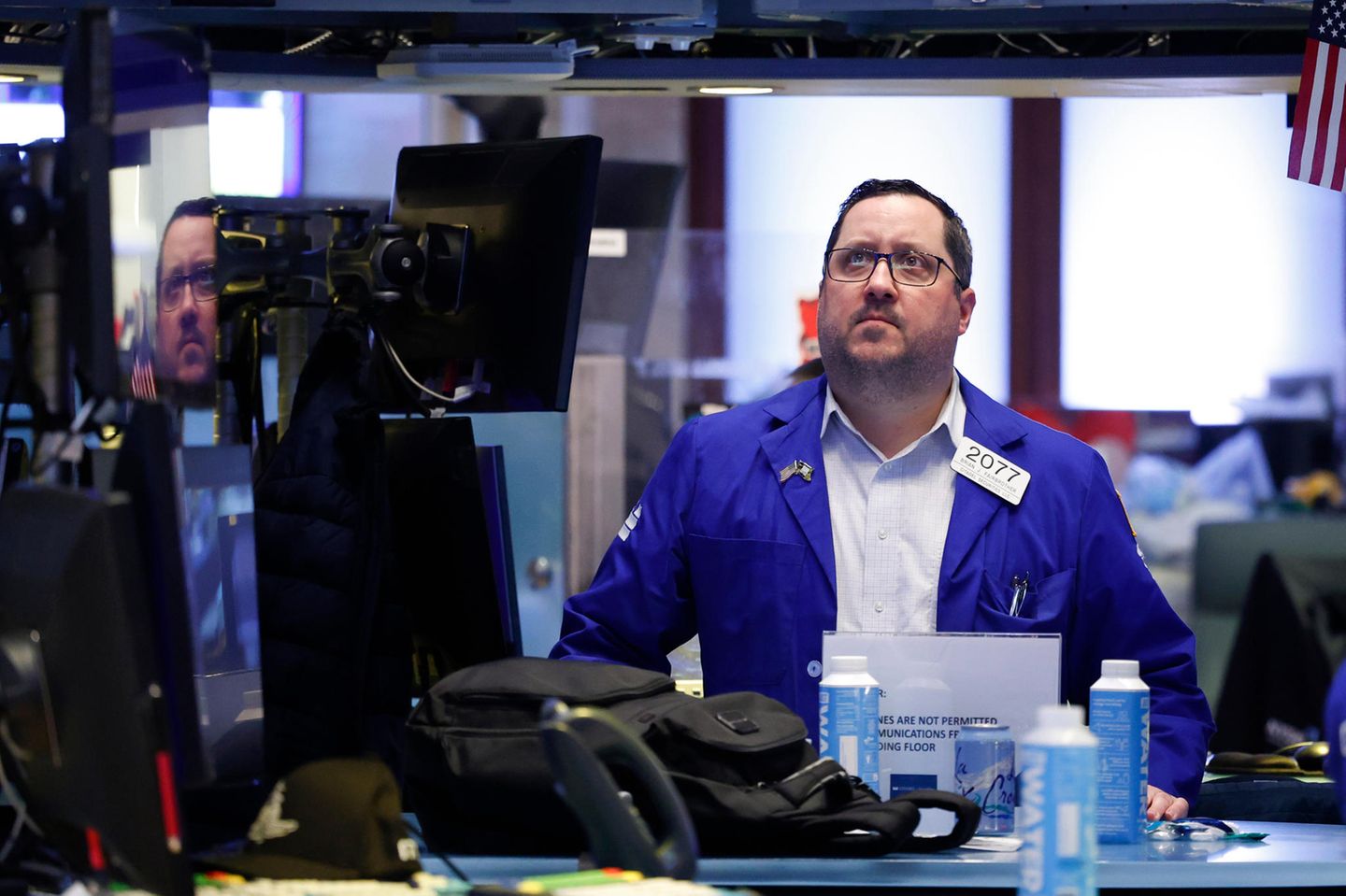 Aktienhändler an der New Yorker Börse