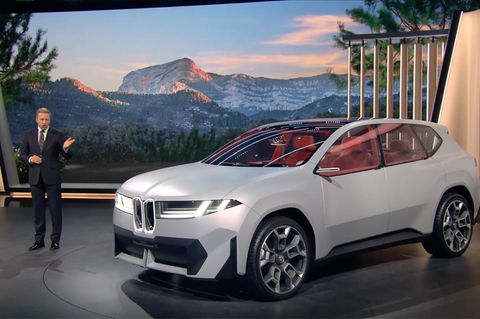 BMW-Chef Oliver Zipse stellte am Mittwoch die „Neue Klasse X“ vor