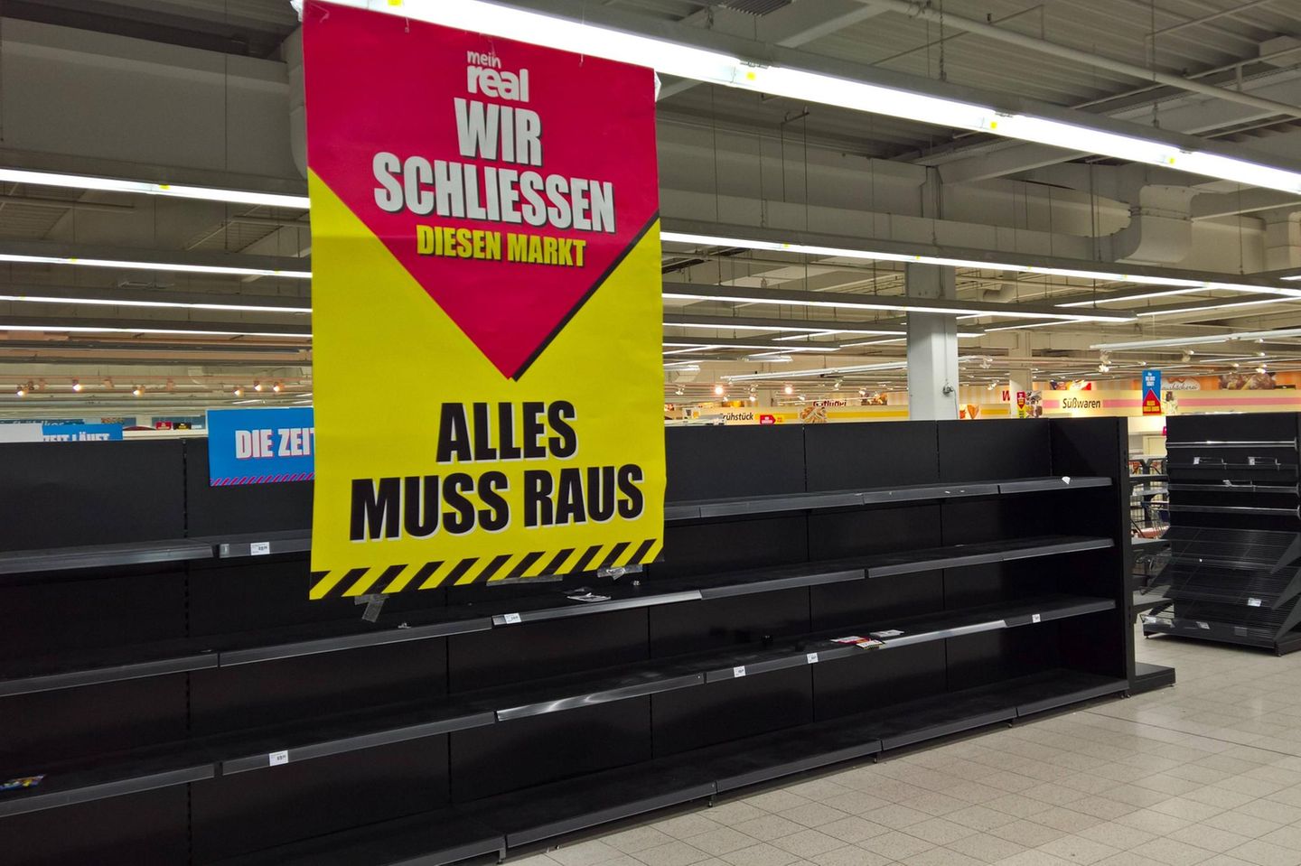 Die letzten 49 Real-Märkte wurden am vergangenen Wochenende geschlossen