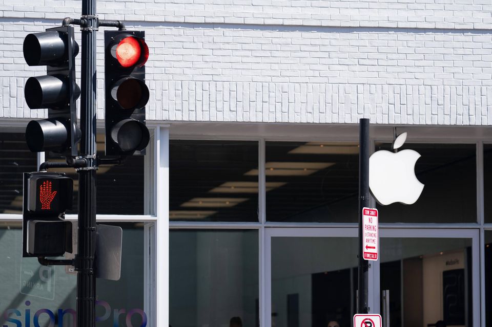Apple Store in Washington – vor allem von dort, aus der US-amerikanischen Hauptstadt – weht dem Konzern starker regultorischer Gegenwind entgegen.