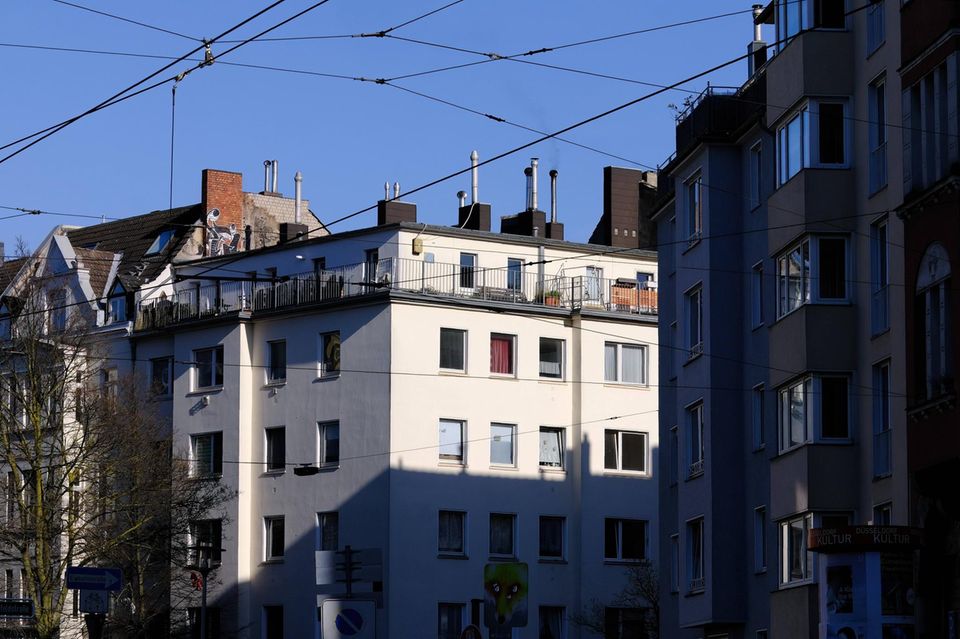 Mietwohnungen in einer Großstadt