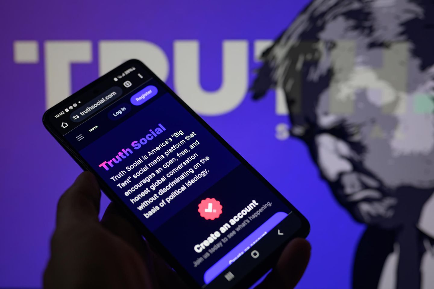 Truth Social legte einen fulminanten Börsenstart hin