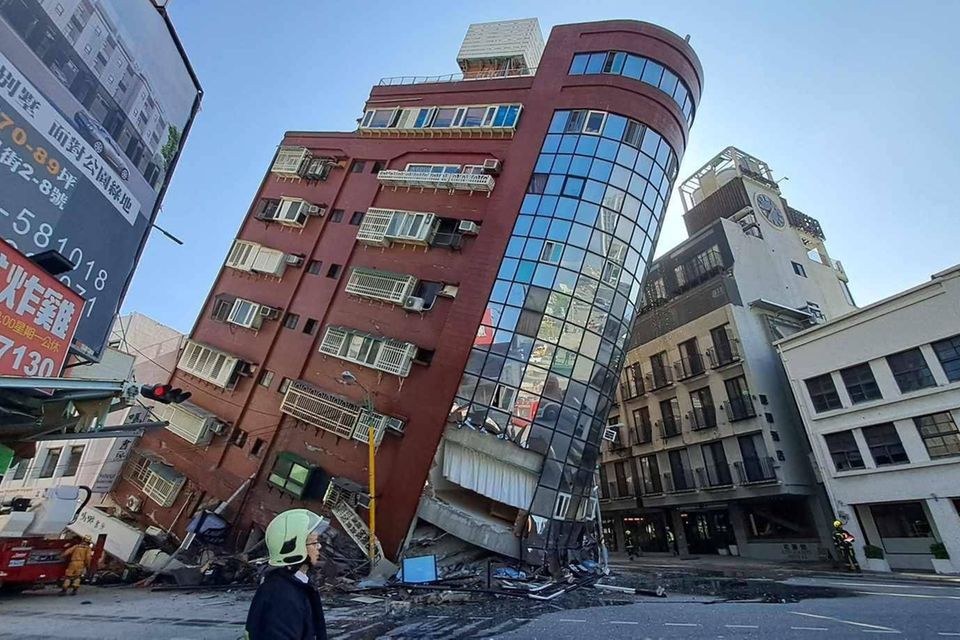 Taiwan: Das Beben verursachte enorme Schäden an Gebäuden