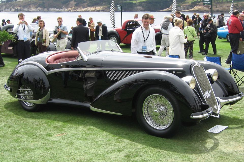 Alfa Romeo 8C 2900B Lungo Spider