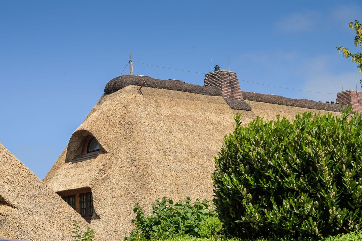 Neues Reetdachhaus auf Sylt