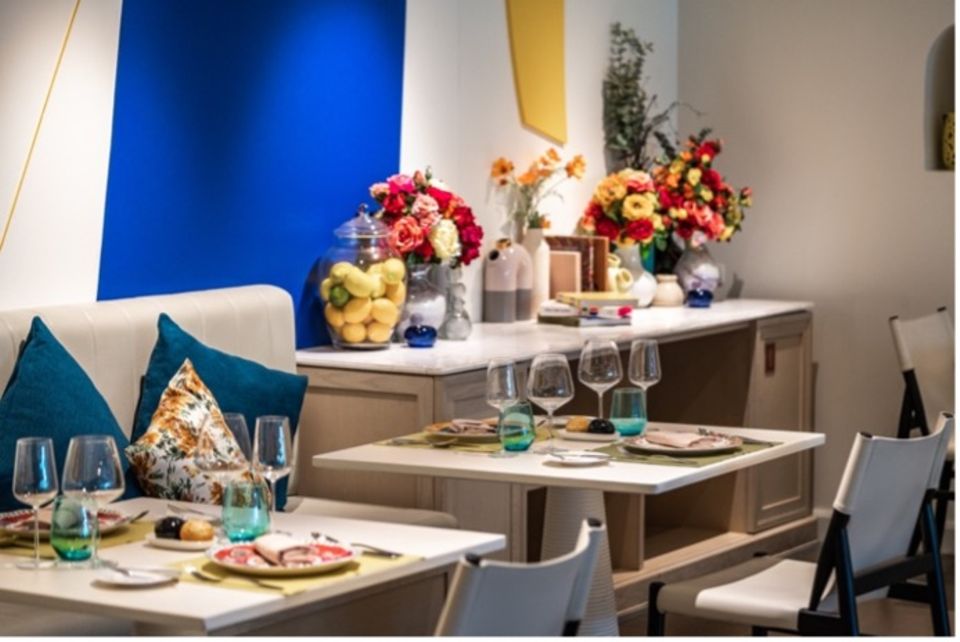 Das „Otto Restaurant“ präsentiert hochwertige, mediterrane Küche mit Fokus auf süditalienischen Gerichten