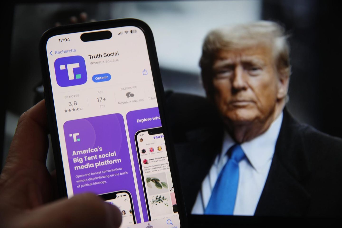Donald Trumps Truth-Social-Aktie soll wegen gezielten Shortwetten abgestürzt sein