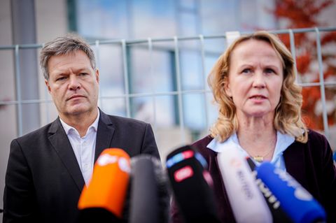 Robert Habeck und Steffi Lemke