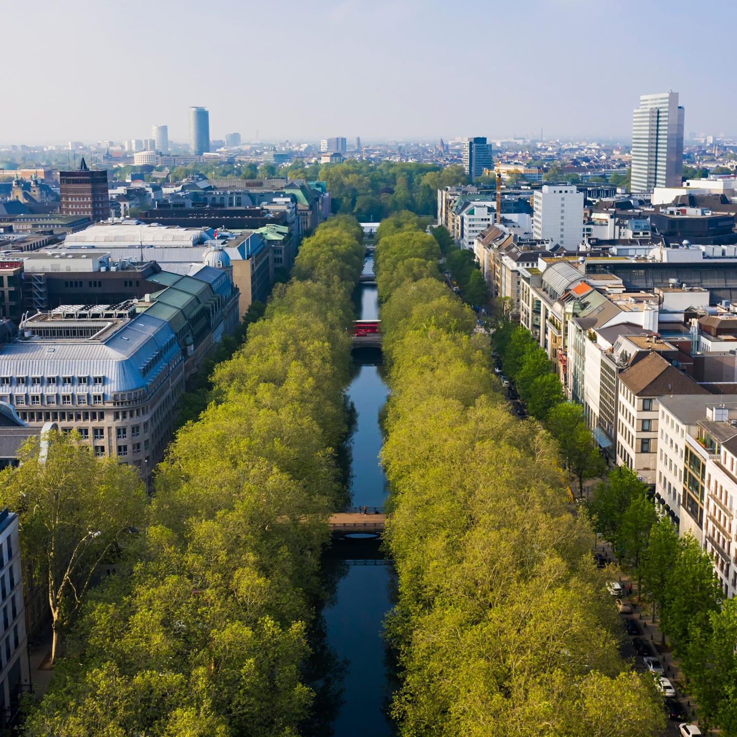 Von der Königsallee bis in die Peripherie haben die Immobilienpreise nachgegeben