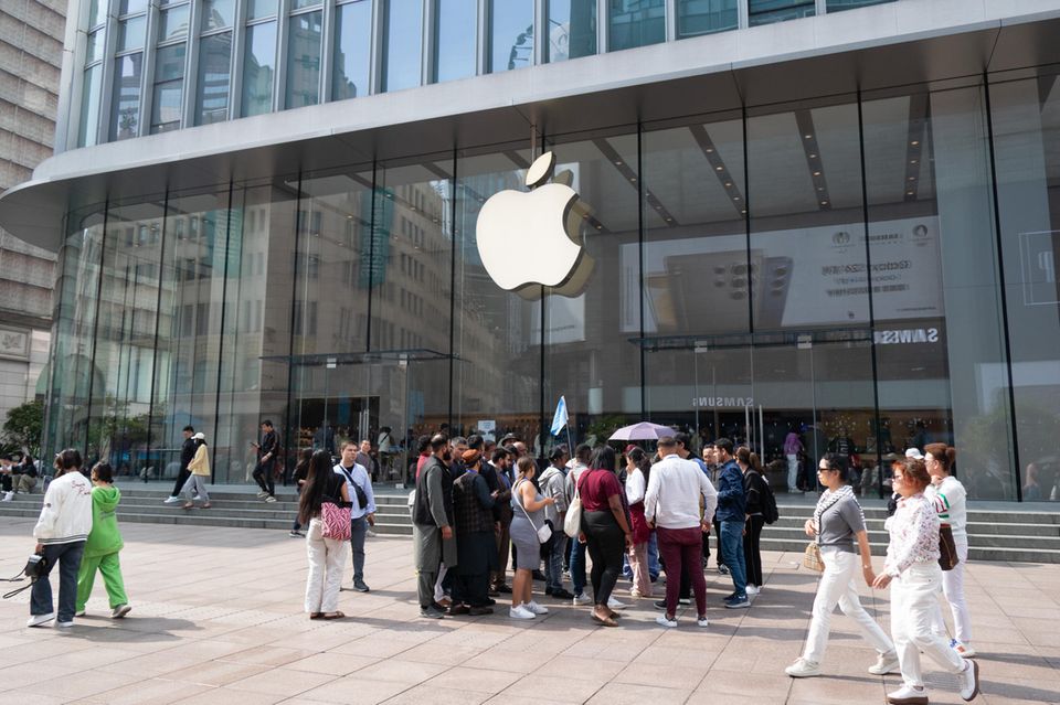 In China verlor Apple zuletzt Marktanteile an lokale Konkurrenten – KI soll das Problem lösen