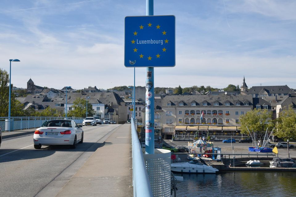 Grenze zu Luxemburg: Das kleine Großherzogtum ist ein beliebter Arbeitsort für Grenzgänger