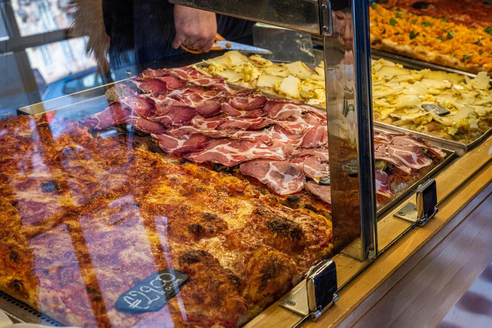 Italien und Pizza