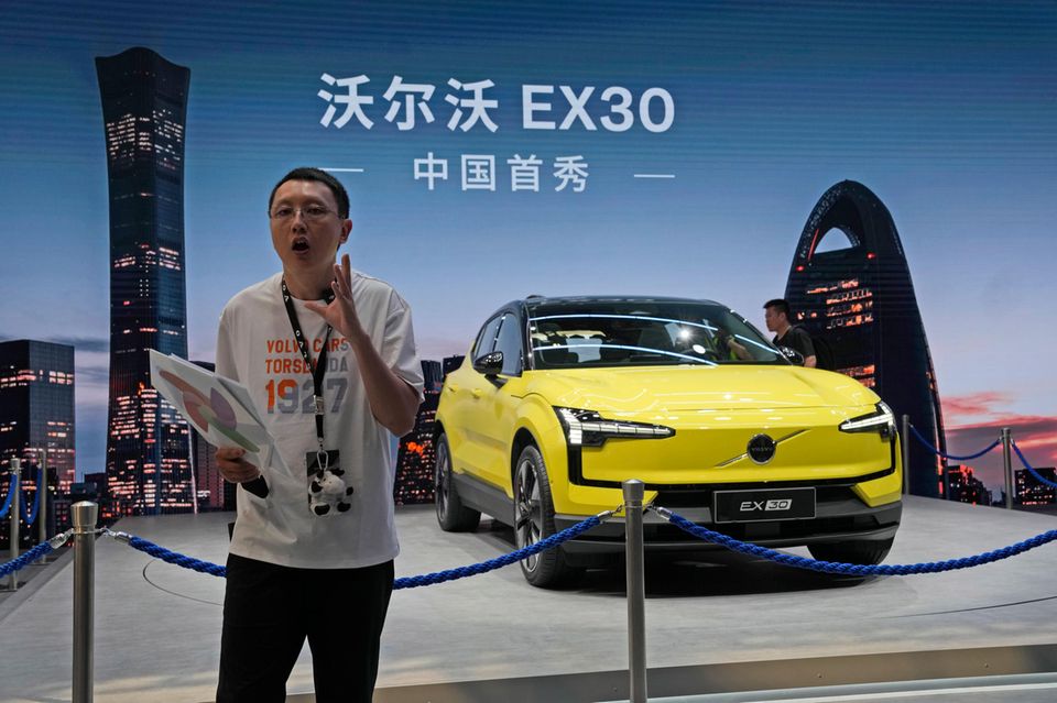 Europäisches Auto in China produziert: der Volvo EX30