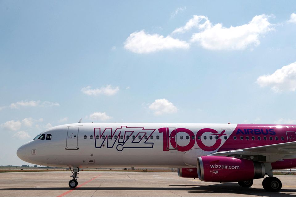 Die ungarische Billigfluggesellschaft Wizz Air betreibt ein Flotte mir rund 200 Airbus-Maschinen 