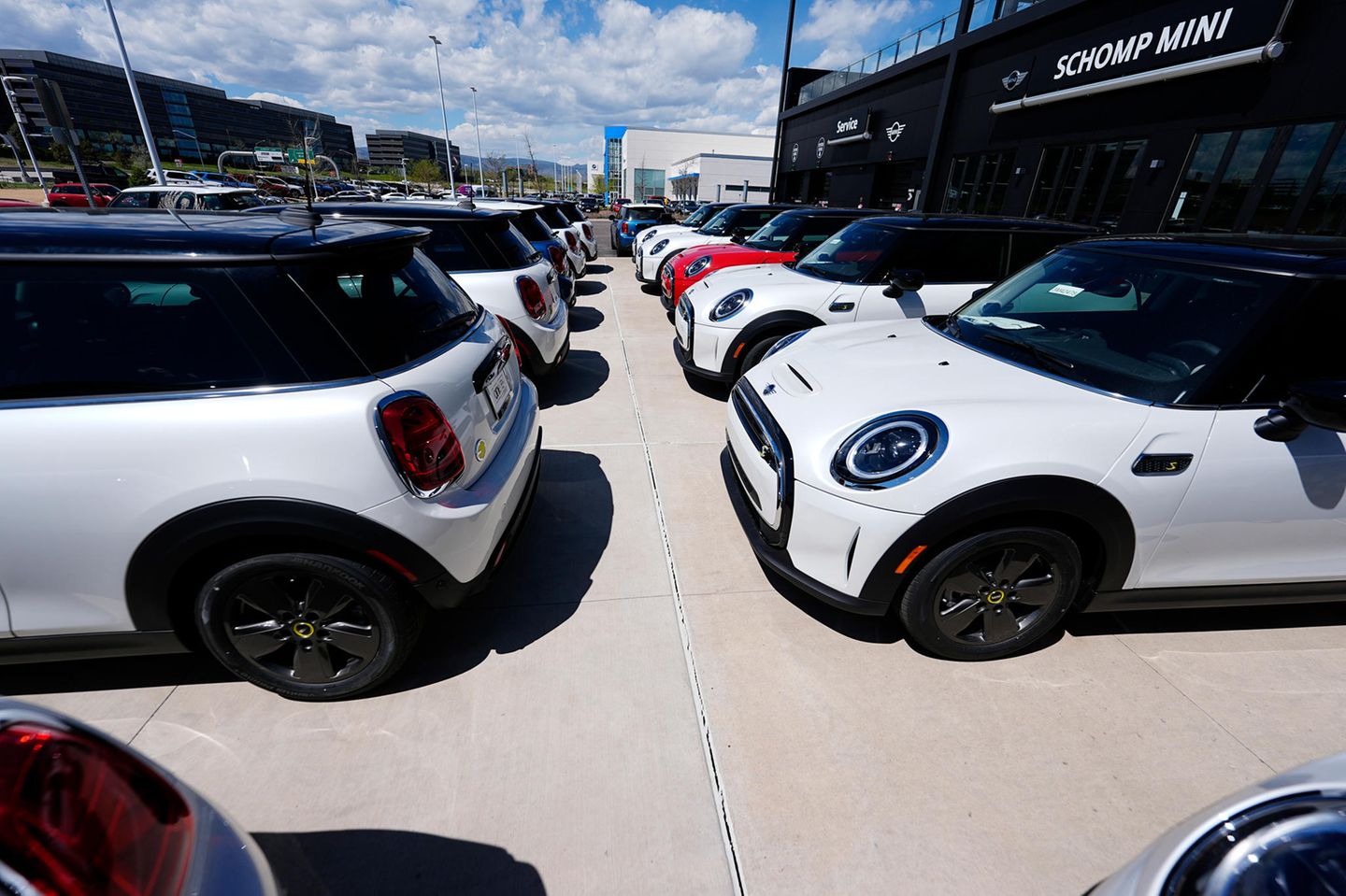 Die Elektroversion des Mini Cooper von BMW ist in den USA beliebt, aber auch sie wird in China hergestellt