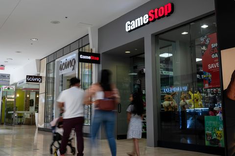 Ein Laden der Kette Gamestop im US-amerikanischen Silver Spring