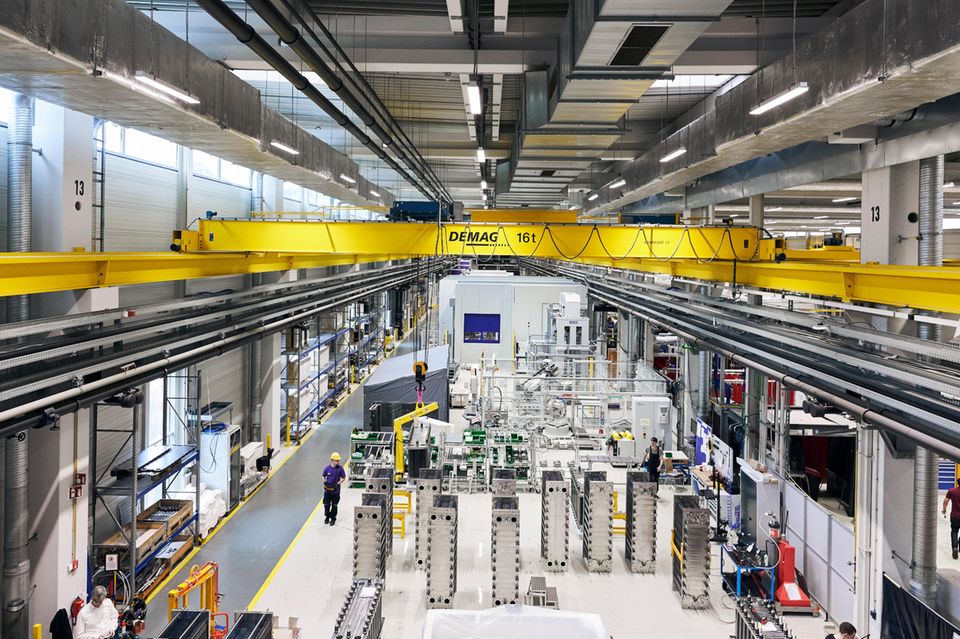 In einer Gigafactory in Berlin will Siemens Energy bis 2025 jährlich mindestens drei Gigawatt Elektrolysekapazität an den Markt bringen