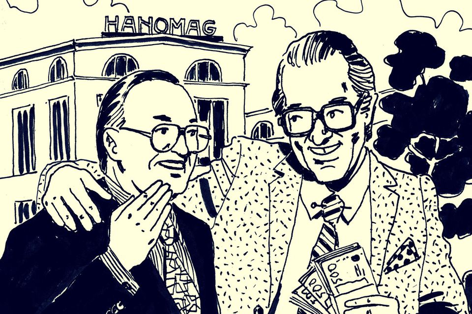 Horst-Dieter Esch (l.) und Ferdinand Graf von Galen
