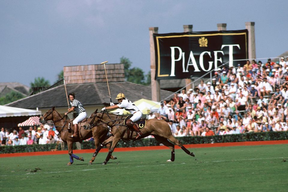 Yves Piaget ging es beim Sponsoring von Poloturnieren weniger um die berittenen Athleten als das vermögende Publikum
