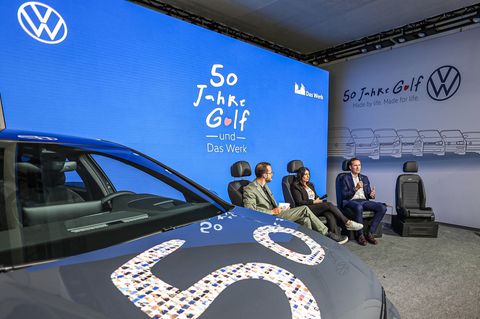 Gesprächsrunde beim Festakt „50 Jahre Golf“