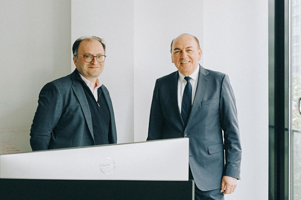 Raisin-Gründer Tamaz Georgadze (l.) und Axel Weber