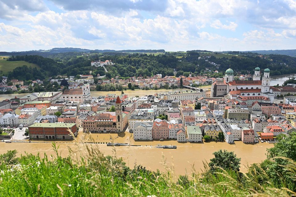 Überflutungen in Passau