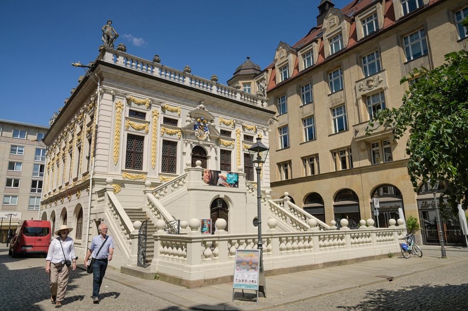 Die alte Börse in Leipzig