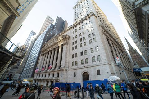 Die New Yorker Börse von außen