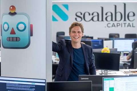 Scalable Capital-CEO Erik Podzuweit hat einst mit einem Robo-Advisor angefangen. Jetzt beendet er seinen „Value at Risk“-Ansatz