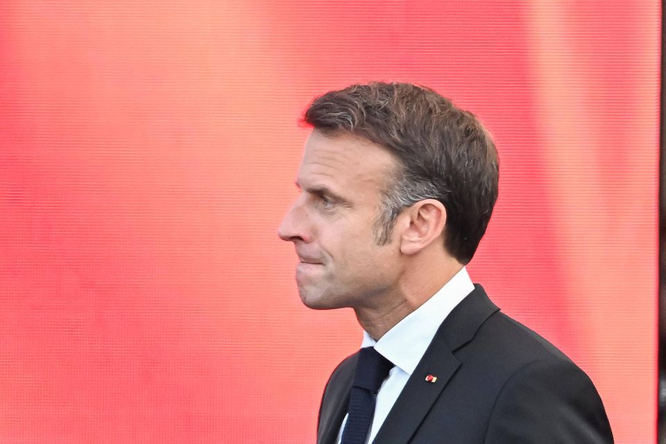 Präsident Emmanuel Macron
